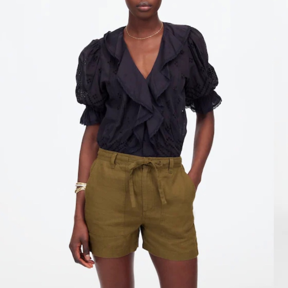 Pull-On Drawstring Shorts